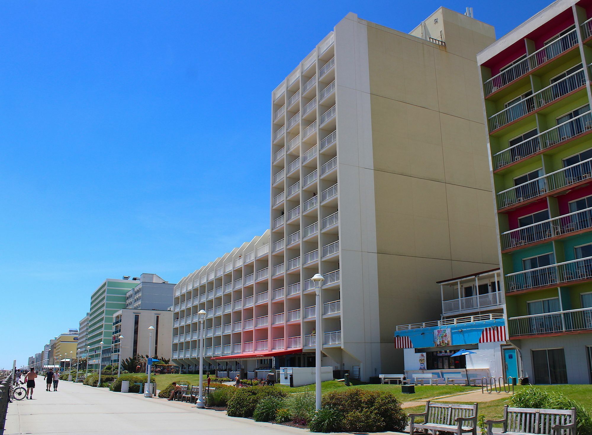 Ocean Sands Resort, Oceanfront, Virginia Beach By Vacatia エクステリア 写真